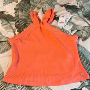 Summer Guess Orange Halter top